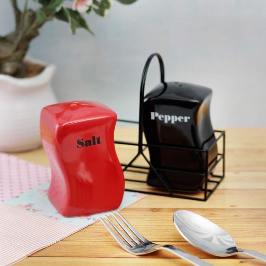 Porcelain Salt Shakers Set